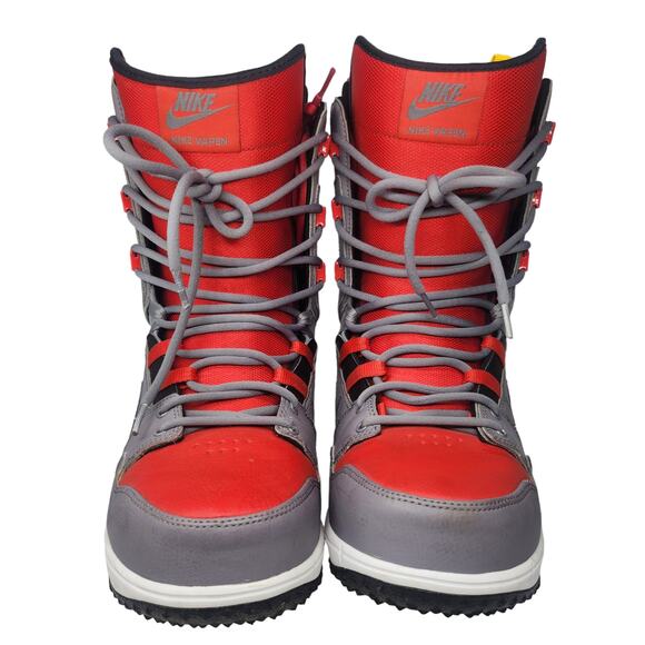 Nike SB Vapen Snowboard Boots Mens 10 Gray Red Black White Winter main image 13